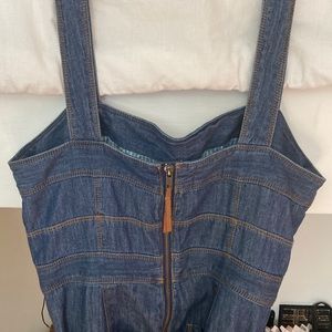 Anthropologie  denim overalls